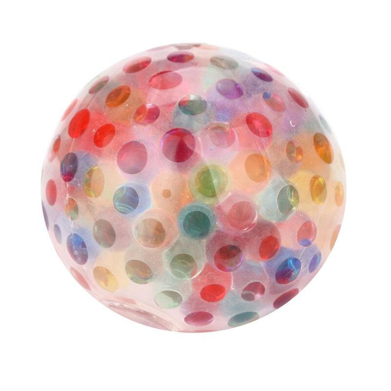 Spongy Rainbow Ball Squeeze Squishy Antistress Funny Toy Squeezable Squishy Toy Stress Relief High Quality Squeeze Ball Toys